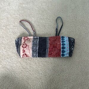 Bandana Pattern Bikini Top
